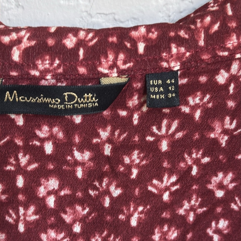 Massimo Dutti Long Sleeve Blouse - Picture 3 of 6